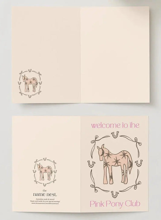 Card | Pink Pony Club - TittyTees Breastfeeding Apparel