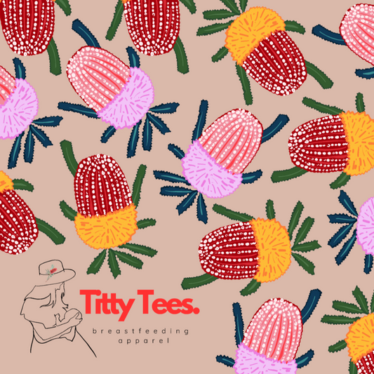 100% Cotton Bandana | Blooming Banksia