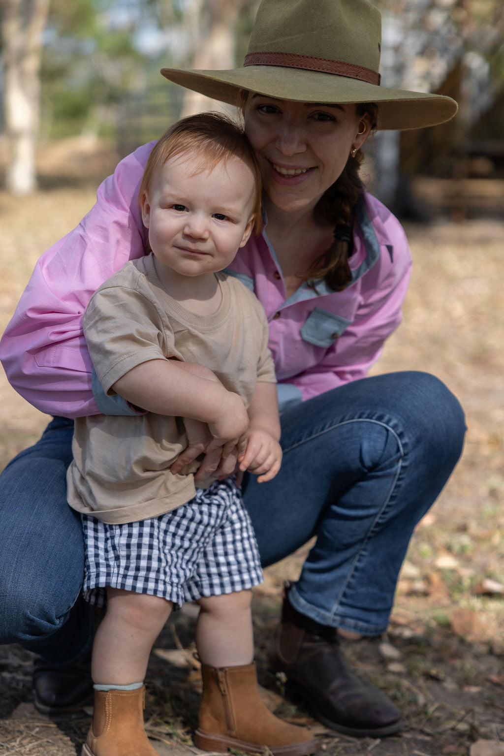 PRE-ORDER | Half Button Long Sleeve Breastfeeding Shirt | Darlin' TittyTees Breastfeeding Apparel