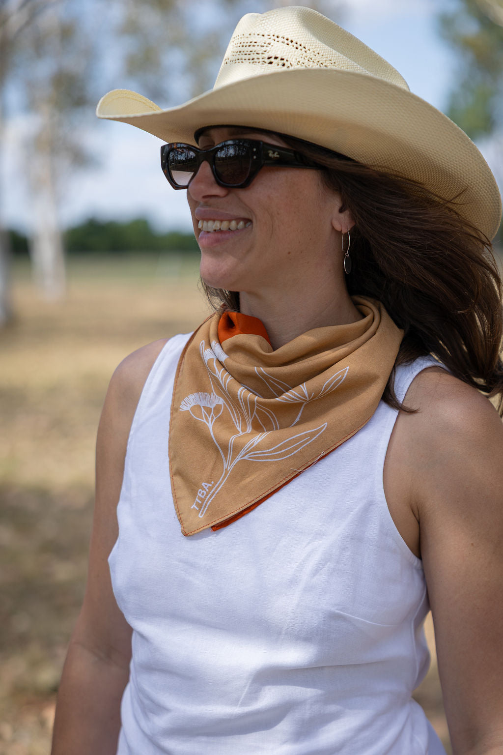 100% Cotton Bandana | Rustland Bloom TittyTees Breastfeeding Apparel