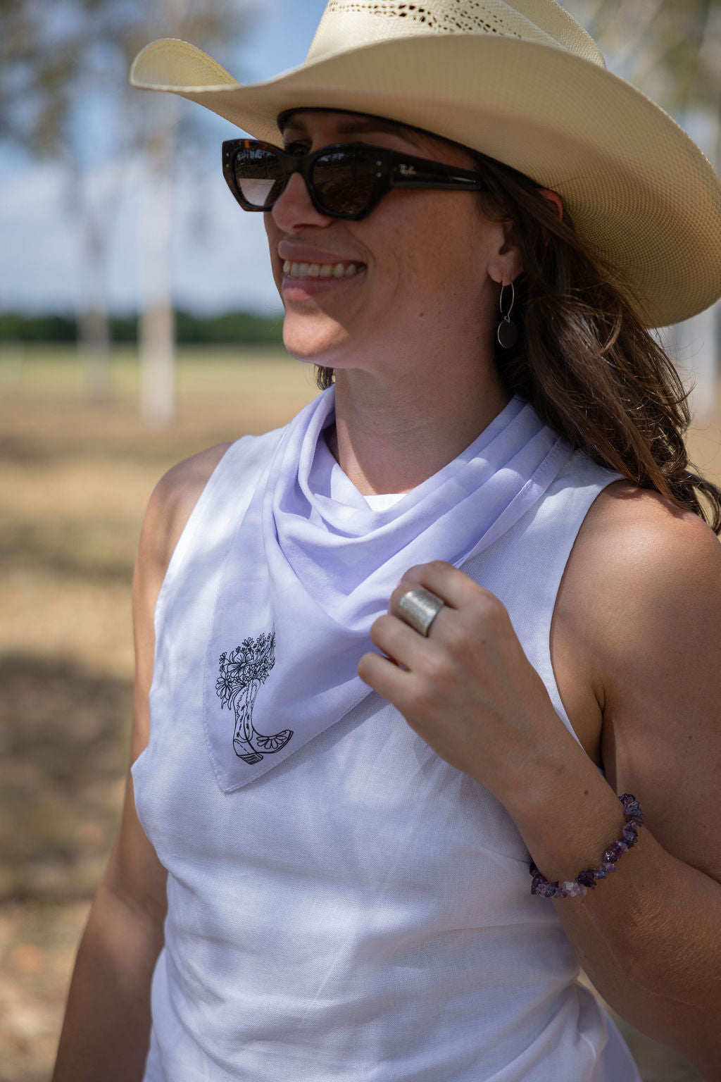 100% Cotton Bandana | Pasture Petals TittyTees Breastfeeding Apparel