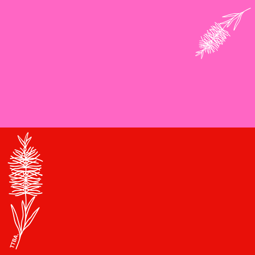 100% Cotton Bandana | Bottlebrush Bloom
