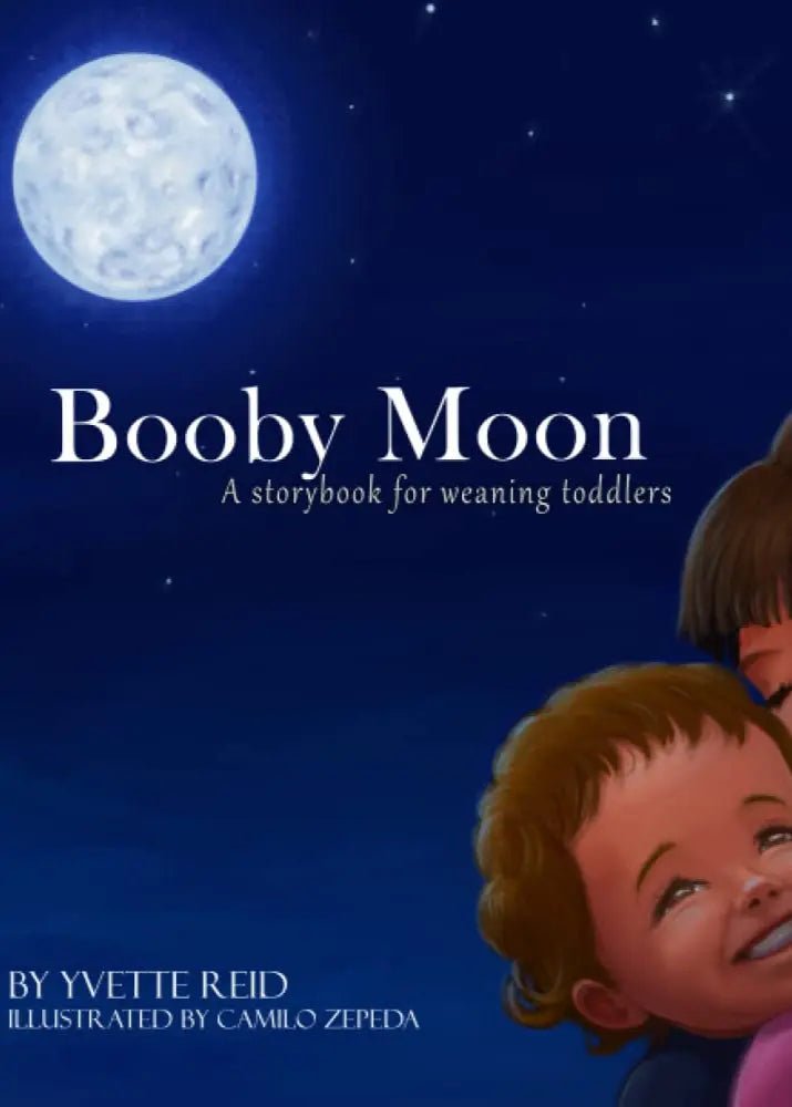 Front cover of kids book 'Booby Moon'