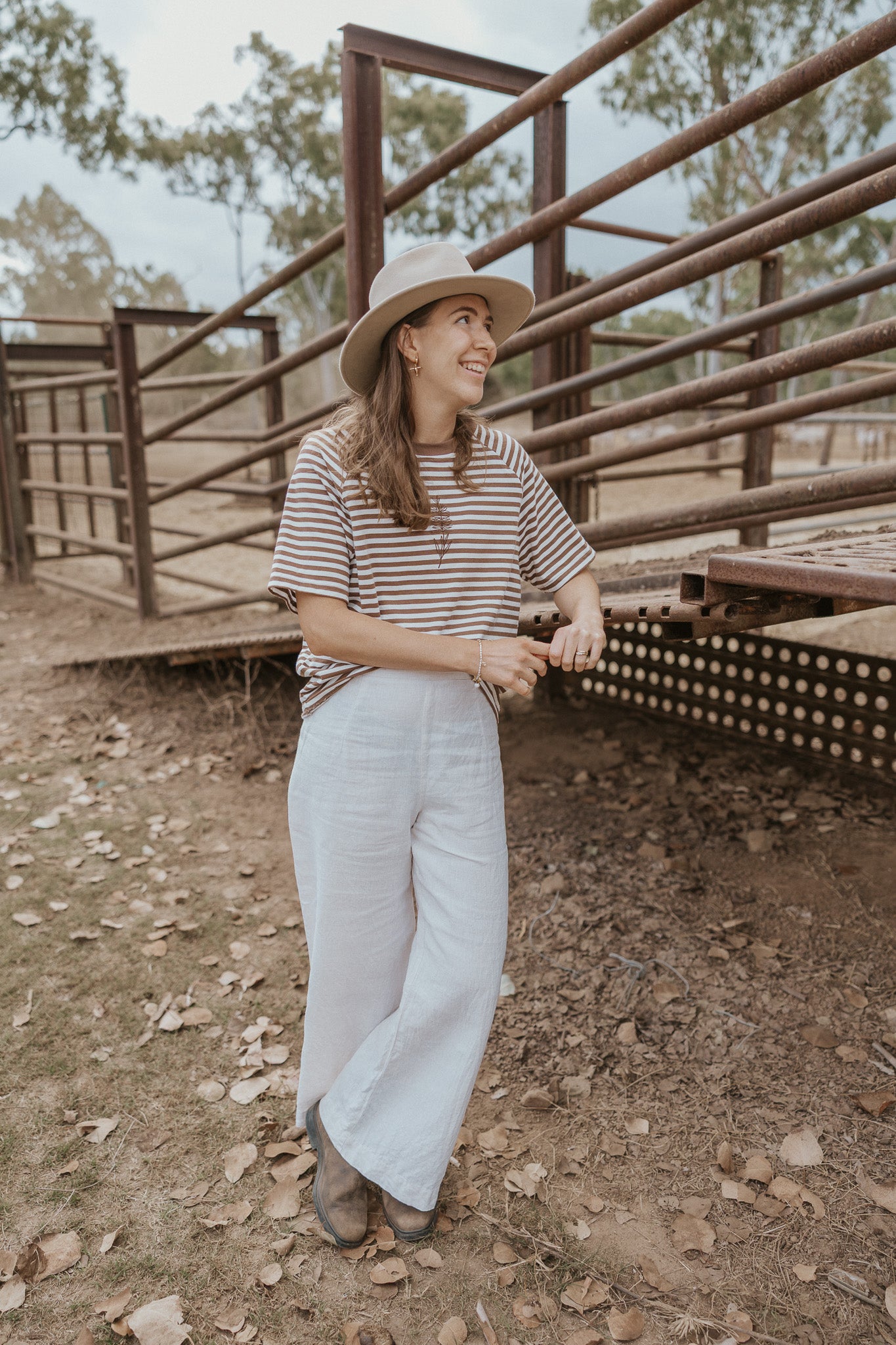 PRE-ORDER | The Heritage Breton Embroidered Breastfeeding Tee