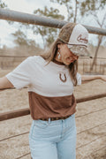 PRE-ORDER | The Homestead Oversized Embroidered Breastfeeding Tee