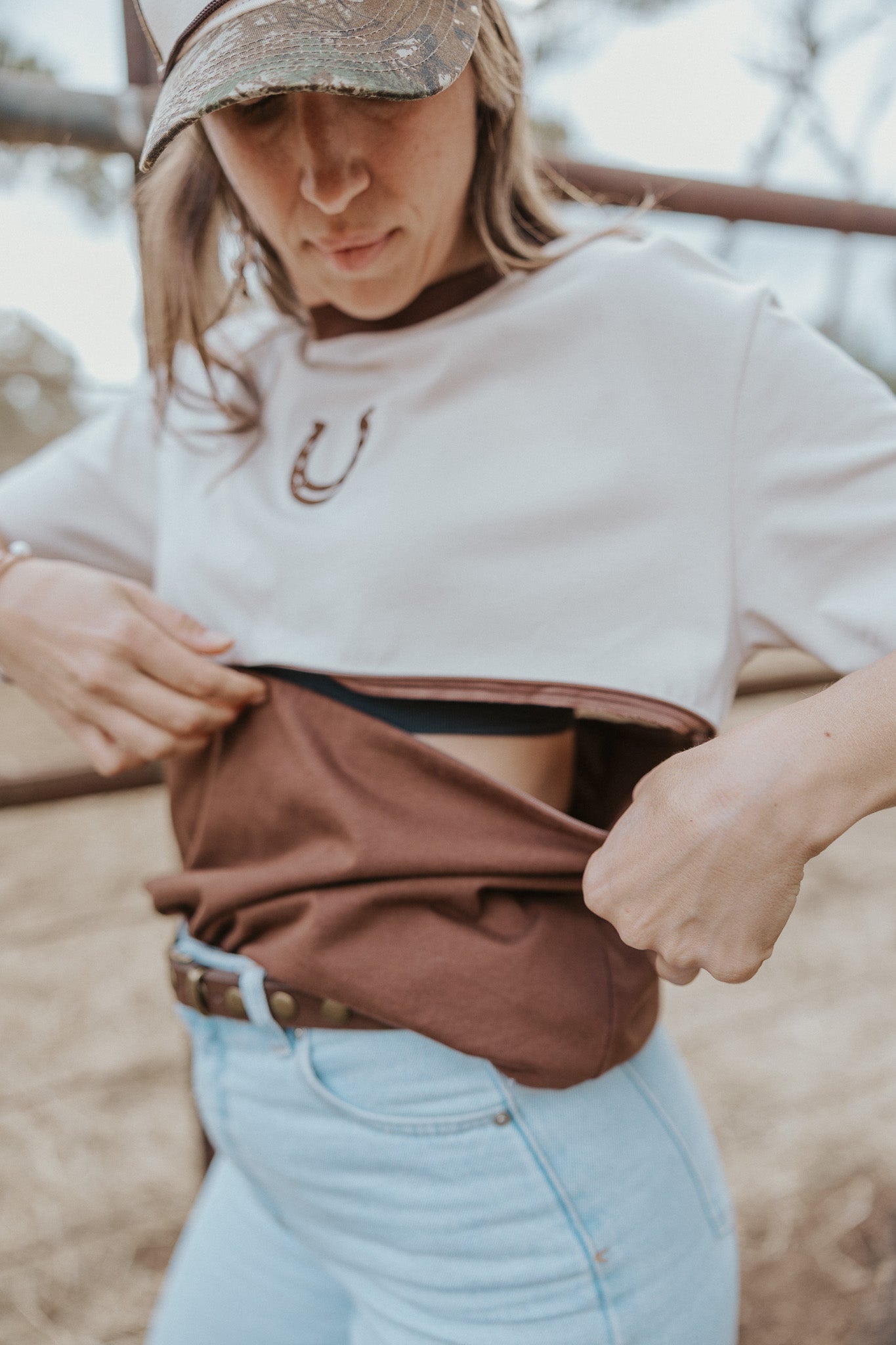 PRE-ORDER | The Homestead Oversized Embroidered Breastfeeding Tee