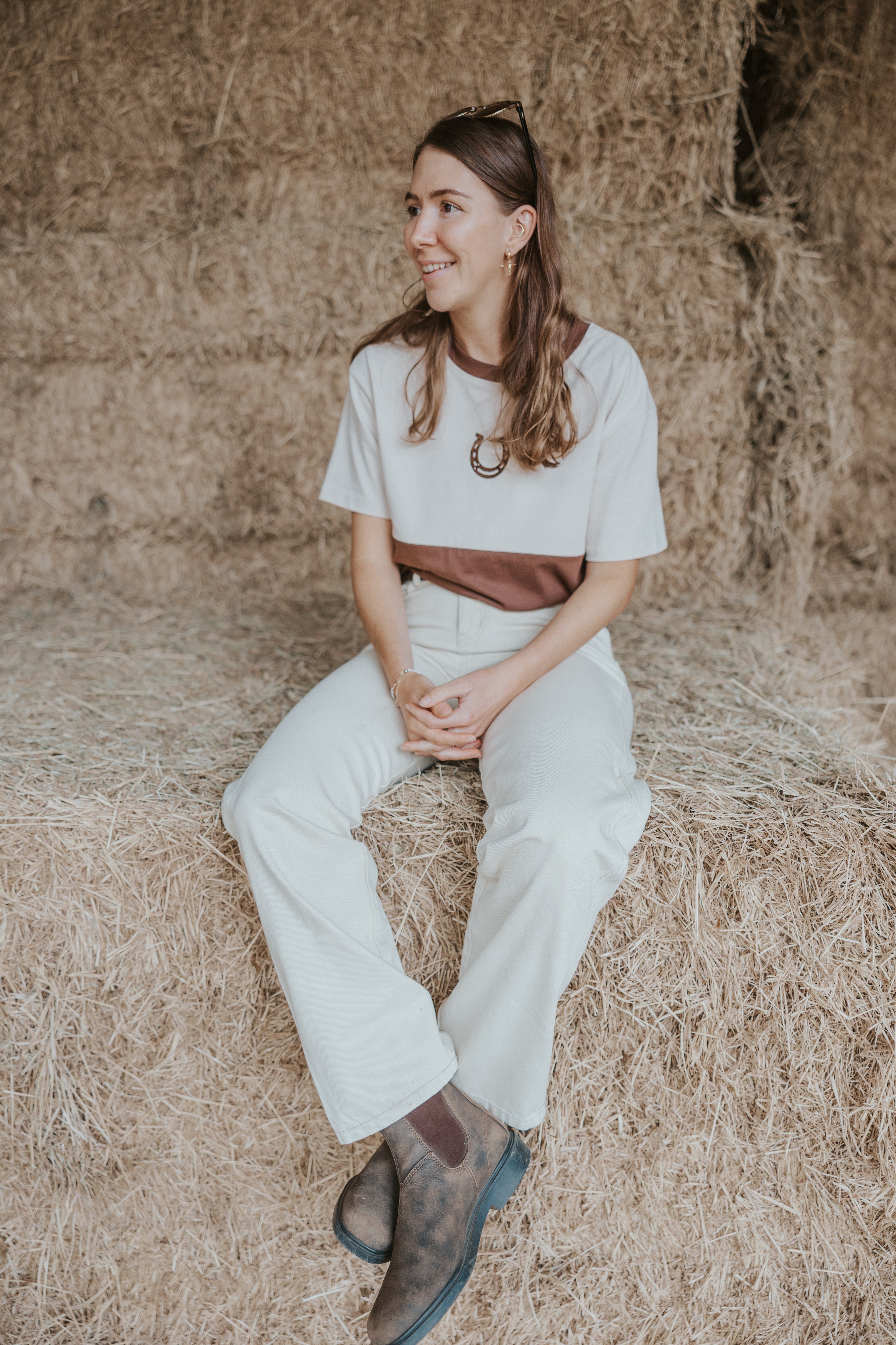 PRE-ORDER | The Homestead Oversized Embroidered Breastfeeding Tee