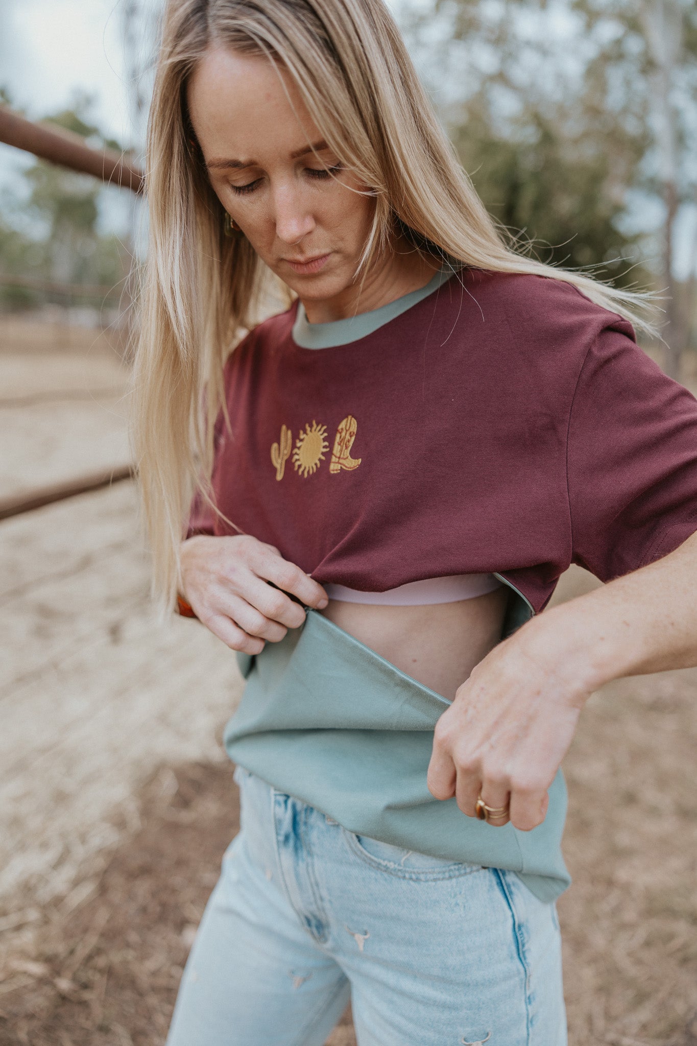 PRE-ORDER | The Sonora Oversized Box Breastfeeding Tee